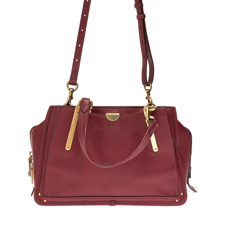 Bolsa-Coach-Couro-Vermelho
