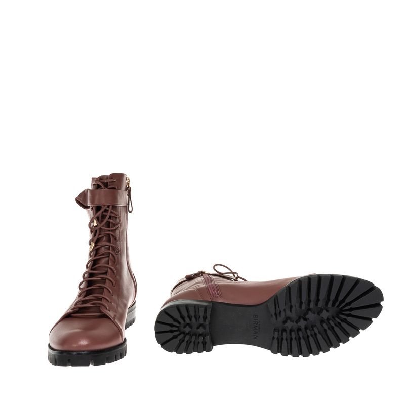 Bota-Alexandre-Birman-Evelyn-Bootie-Couro-Rosa