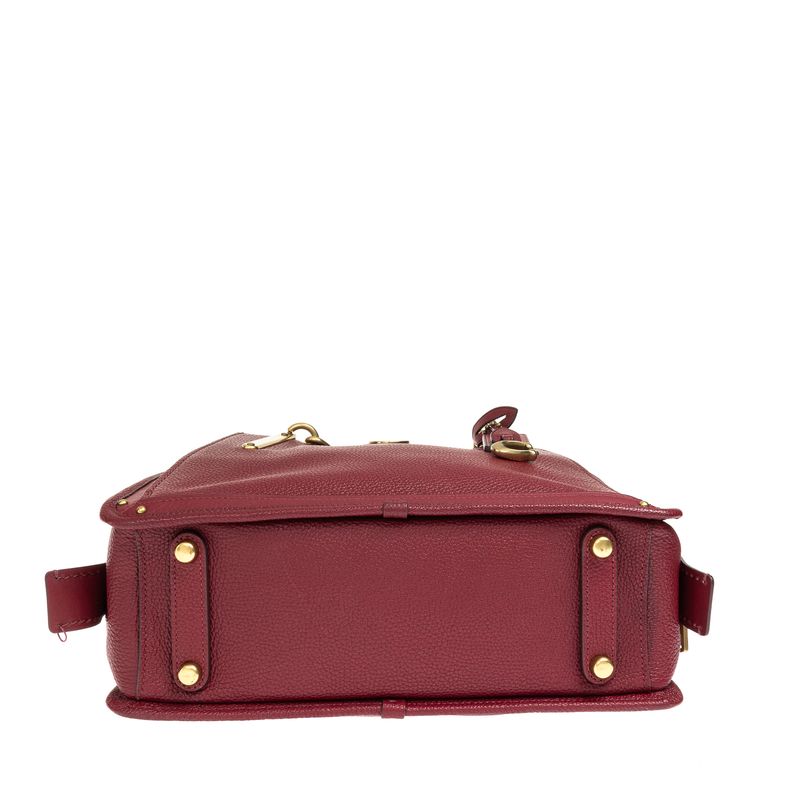 Bolsa-Coach-Couro-Vermelho