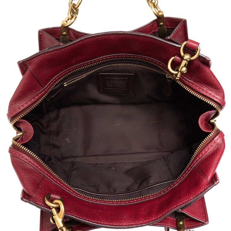 Bolsa-Coach-Couro-Vermelho