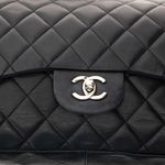 Bolsa-Chanel-Single-Flap-Lambskin-Preto
