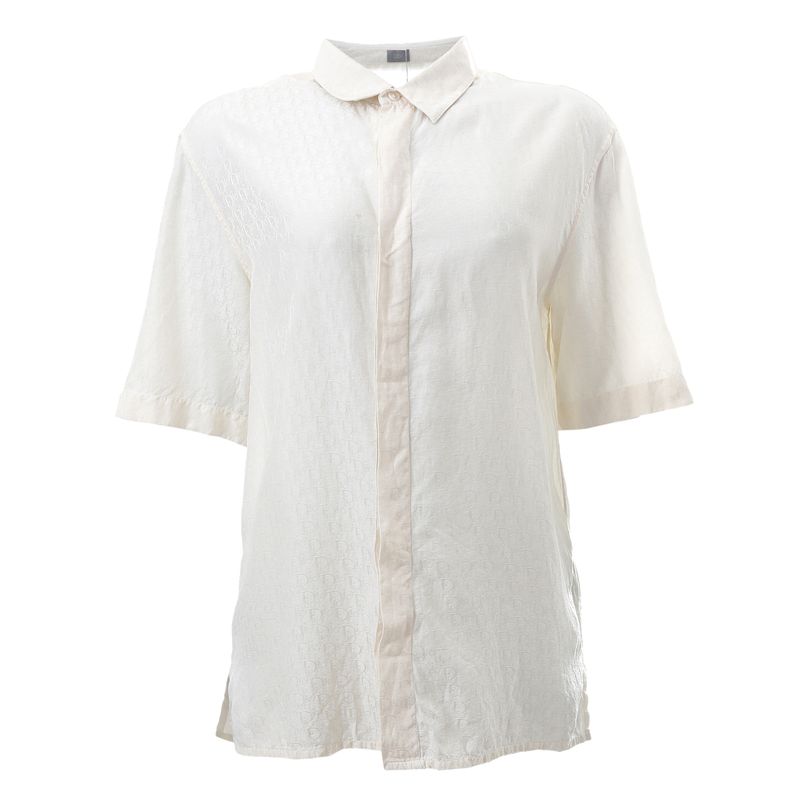 Camisa-Christian-Dior-Monograma-Branca