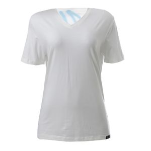 Blusa 7 for all Mankind Branca e Estampada