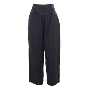 Calça Paula Raia Algodão Azul Marinho