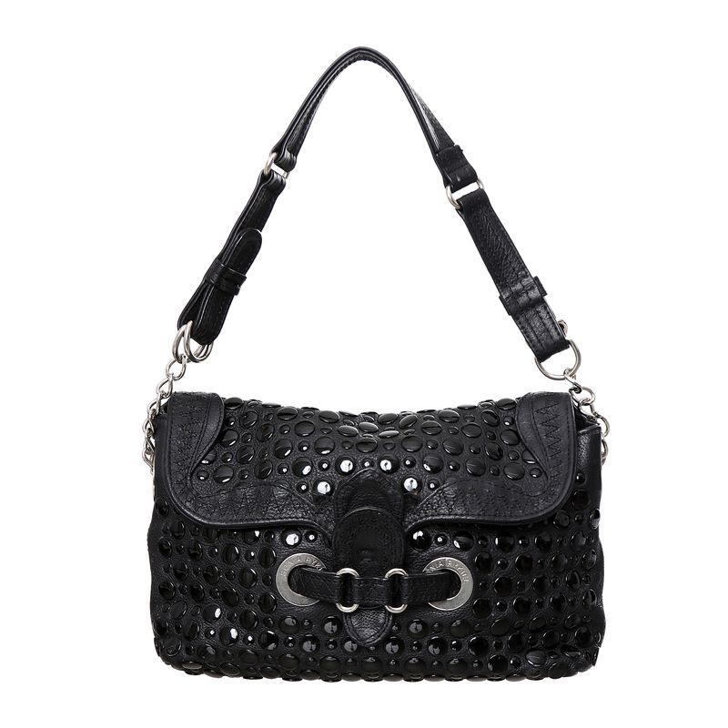 Bolsa-Sonia-Rykiel-Couro-Domino-Preto