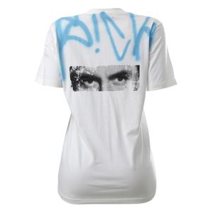 Blusa 7 for all Mankind Branca e Estampada