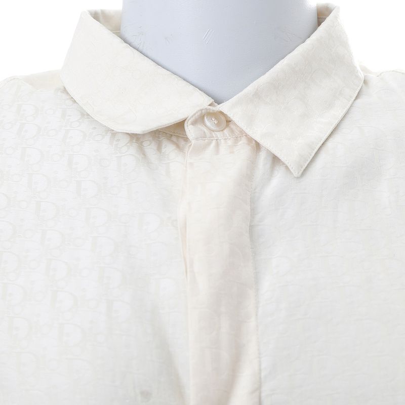 Camisa-Christian-Dior-Monograma-Branca