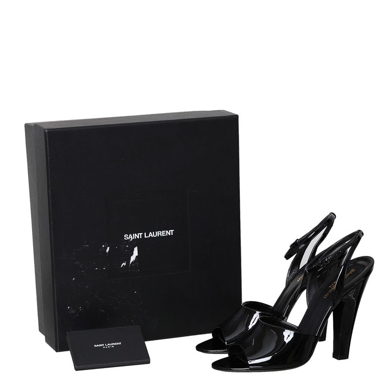 Sandalia-Saint-Laurent-Verniz-Preto