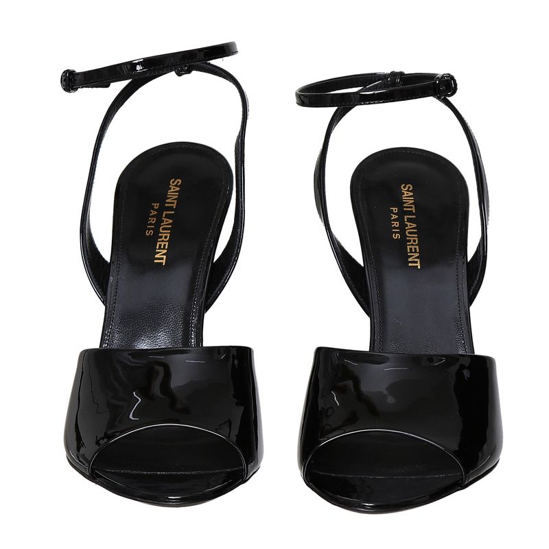 Sandalia-Saint-Laurent-Verniz-Preto