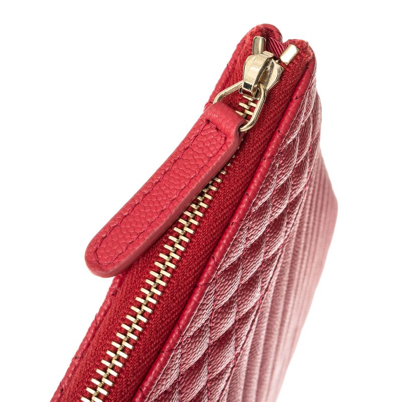 Pasta-Chanel-O-Case-Chevron-Vermelho