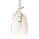 Bolsa-Saint-Laurent-Duffle-Couro-Branca