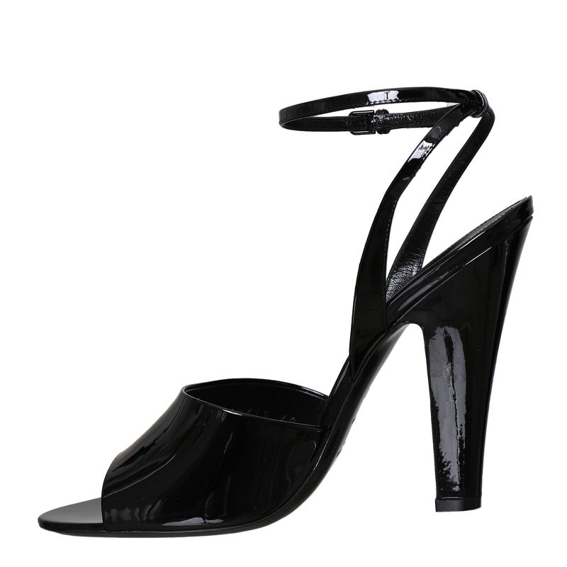 Sandalia-Saint-Laurent-Verniz-Preto