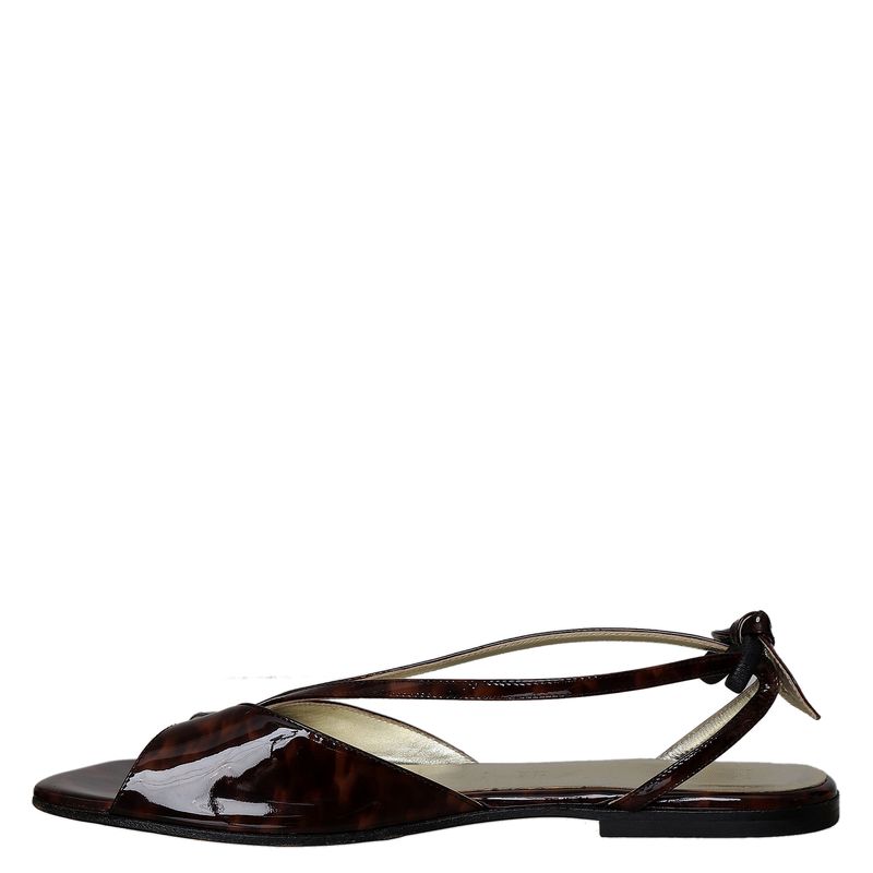 Rasteira-Lanvin-Marrom-Mescla