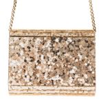 Clutch-Jimmy-Choo-Paetes-Dourada