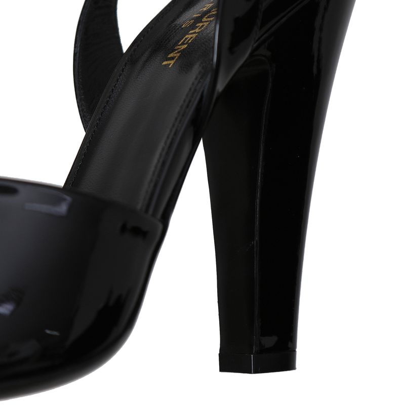 Sandalia-Saint-Laurent-Verniz-Preto