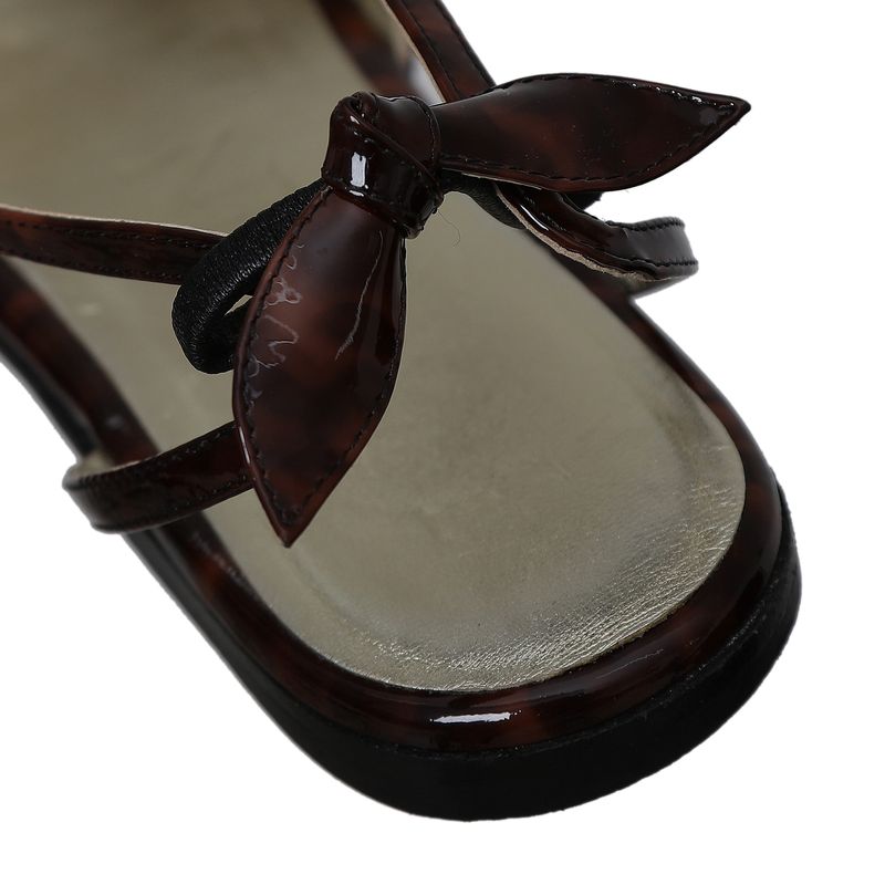 Rasteira-Lanvin-Marrom-Mescla
