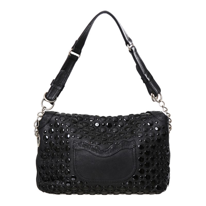 Bolsa-Sonia-Rykiel-Couro-Domino-Preto