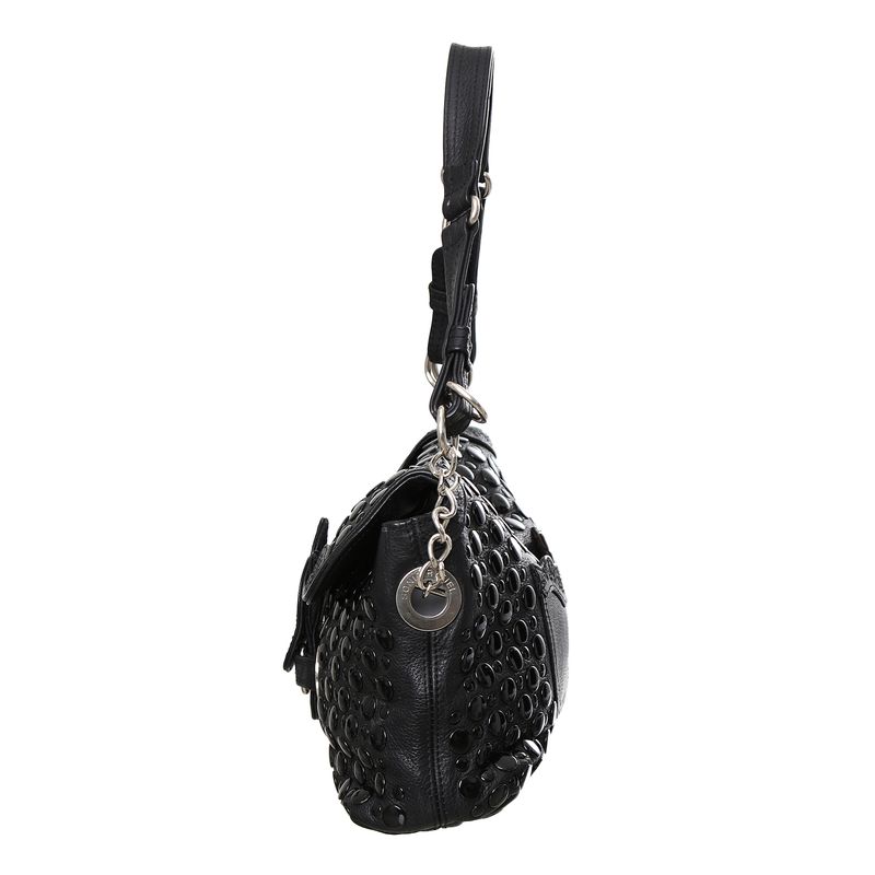 Bolsa-Sonia-Rykiel-Couro-Domino-Preto