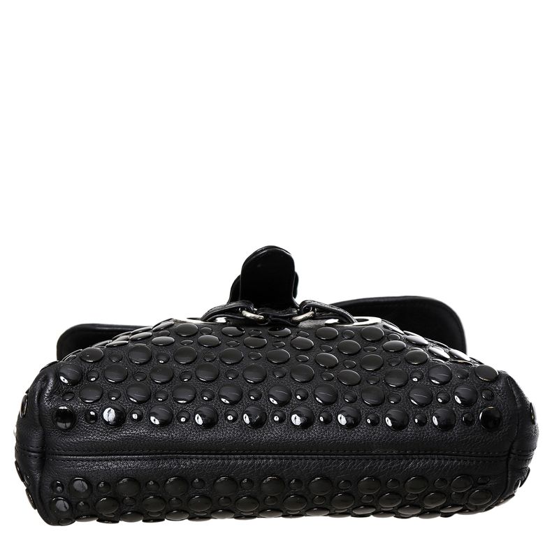 Bolsa-Sonia-Rykiel-Couro-Domino-Preto