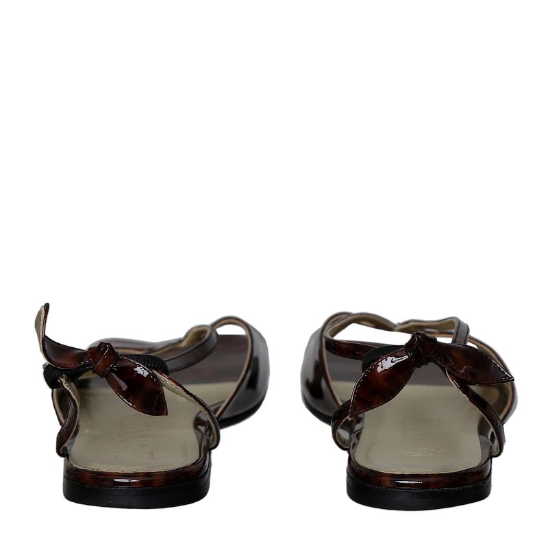 Rasteira-Lanvin-Marrom-Mescla