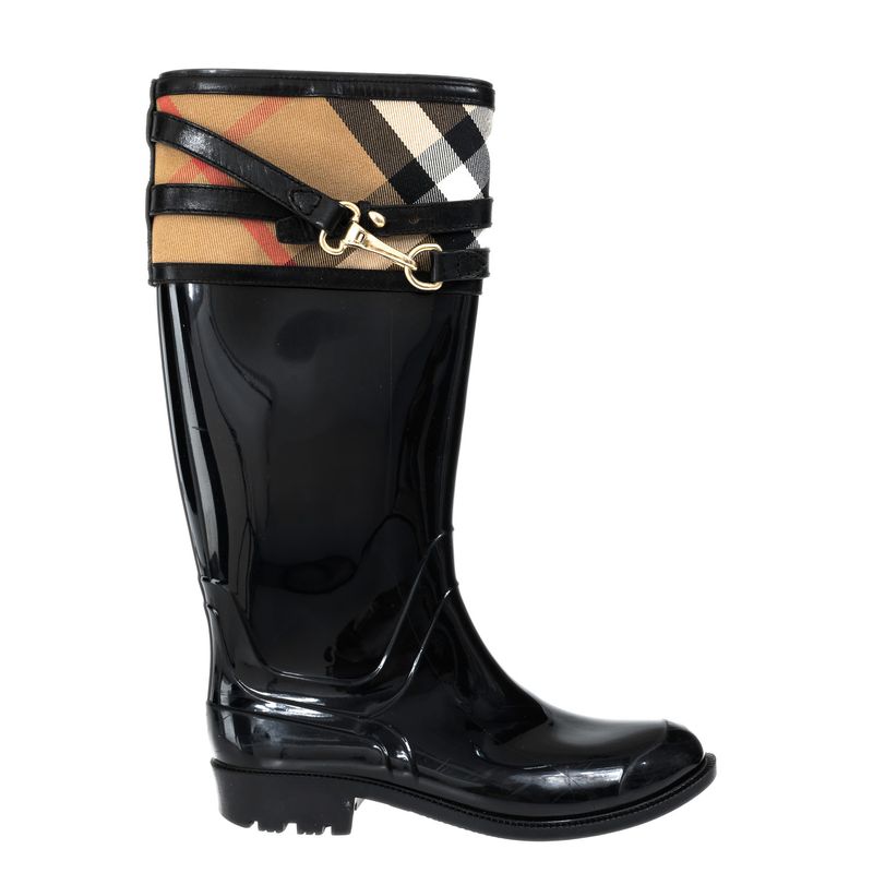 Galocha-Burberry-Housecheck-Preta