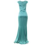 Vestido-Decote-Azul