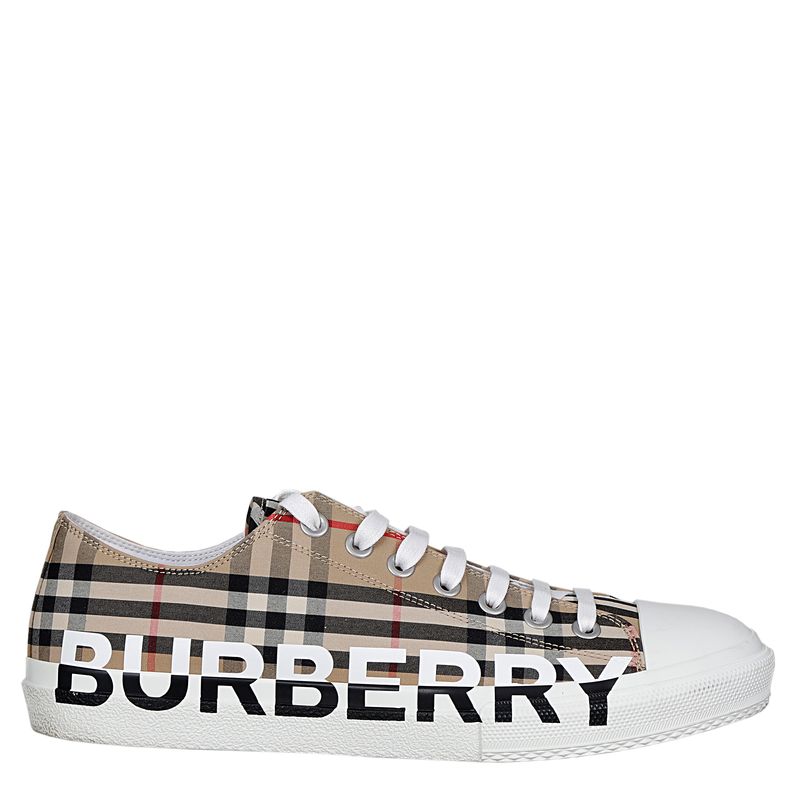 Tenis-Burberry-Cano-Baixo-Housecheck
