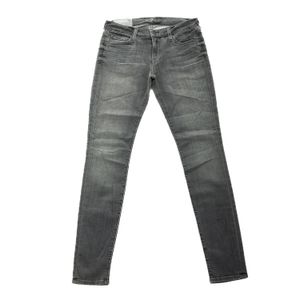 Calça Jeans 7 For All Mankind Skinny Cinza
