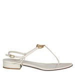 Rasteira-Valentino-Couro-Creme