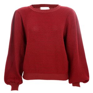 Tricô A Niemeyer Vermelho e Vinho