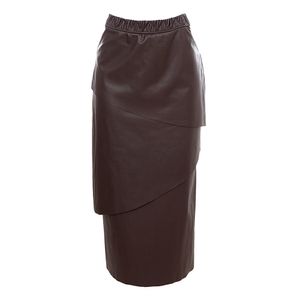 Saia A Niemeyer Camadas Marrom