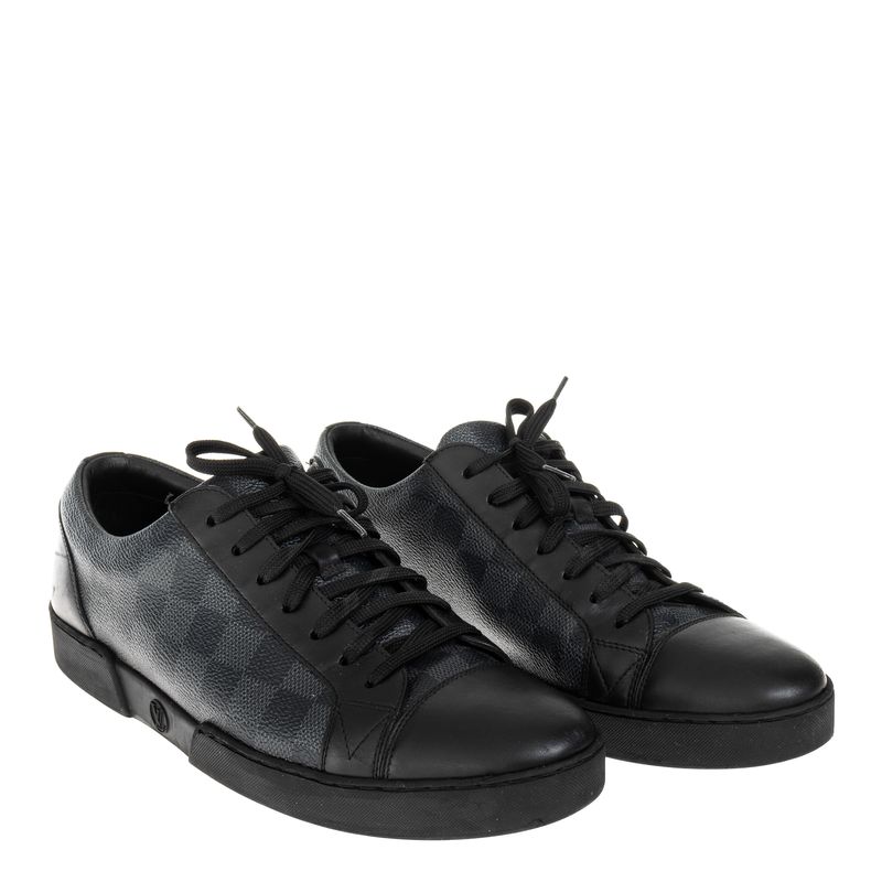 Tenis-Louis-Vuitton-Match-Up-Damier-Preto