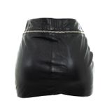 Saia-The-Kooples-Mini-Couro-Preto