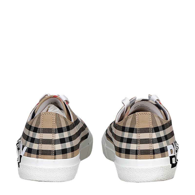 Tenis-Burberry-Cano-Baixo-Housecheck