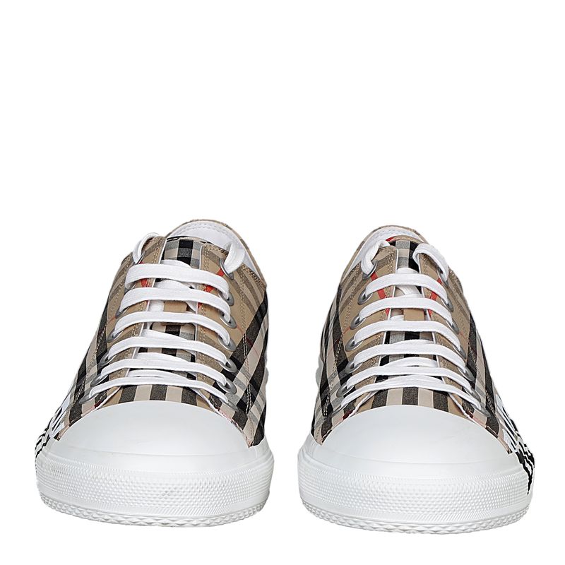 Tenis-Burberry-Cano-Baixo-Housecheck
