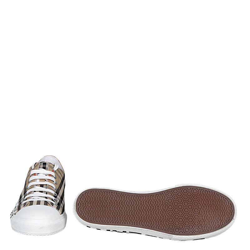 Tenis-Burberry-Cano-Baixo-Housecheck