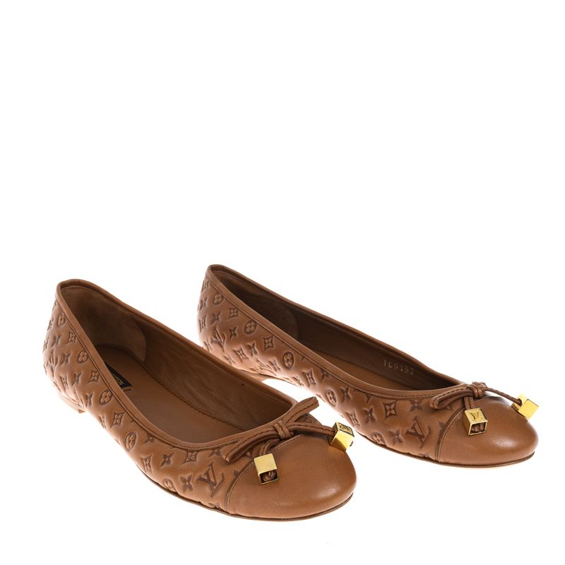 Sapatilha-Louis-Vuitton-Couro-Managrama-Marrom