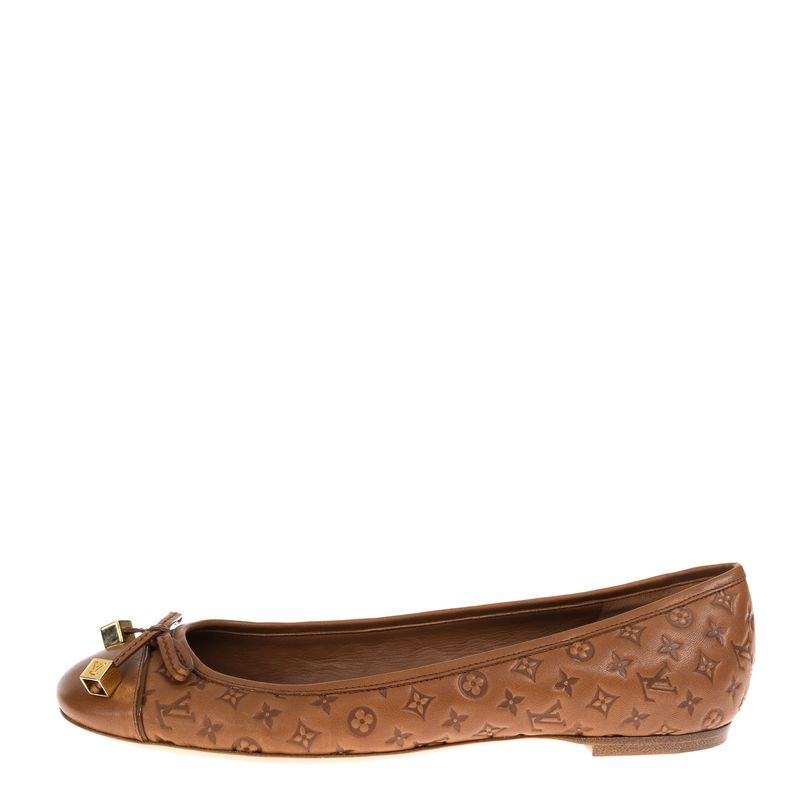 Sapatilha-Louis-Vuitton-Couro-Managrama-Marrom