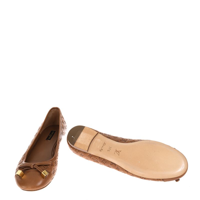 Sapatilha-Louis-Vuitton-Couro-Managrama-Marrom