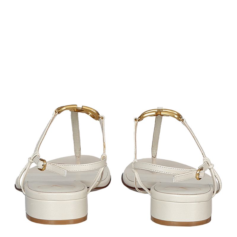 Rasteira-Valentino-Couro-Creme