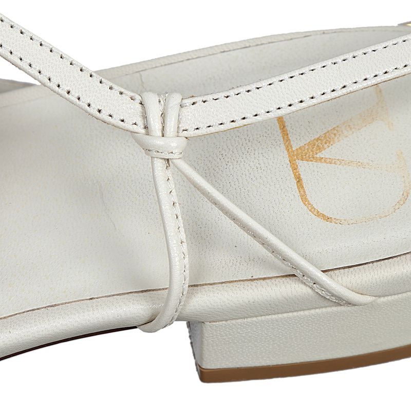Rasteira-Valentino-Couro-Creme