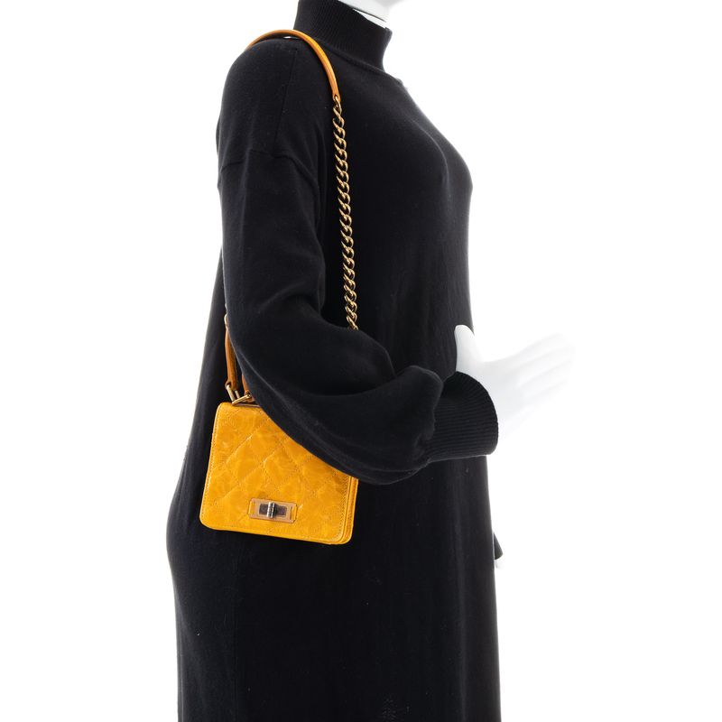 Bolsa-Chanel-Vintage-Matelasse-Amarelo