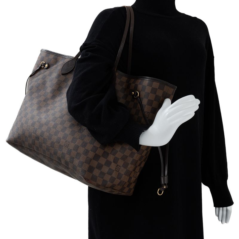 Bolsa-Louis-Vuitton-Neverfull-GM-Canvas-Damier