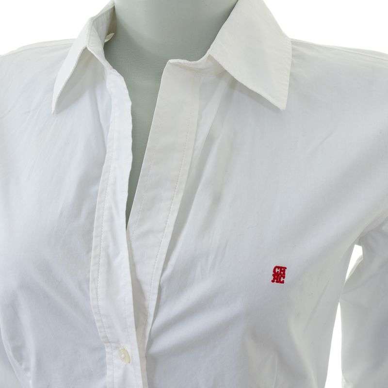 Camisa-Carolina-Herrera-Algodao-Branca