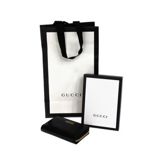 Carteira Gucci Couro Preta