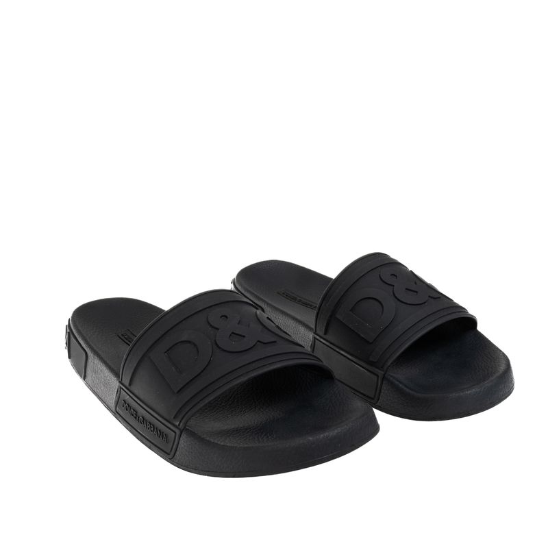 Chinelo-Dolce---Gabbana-Borracha-Preto