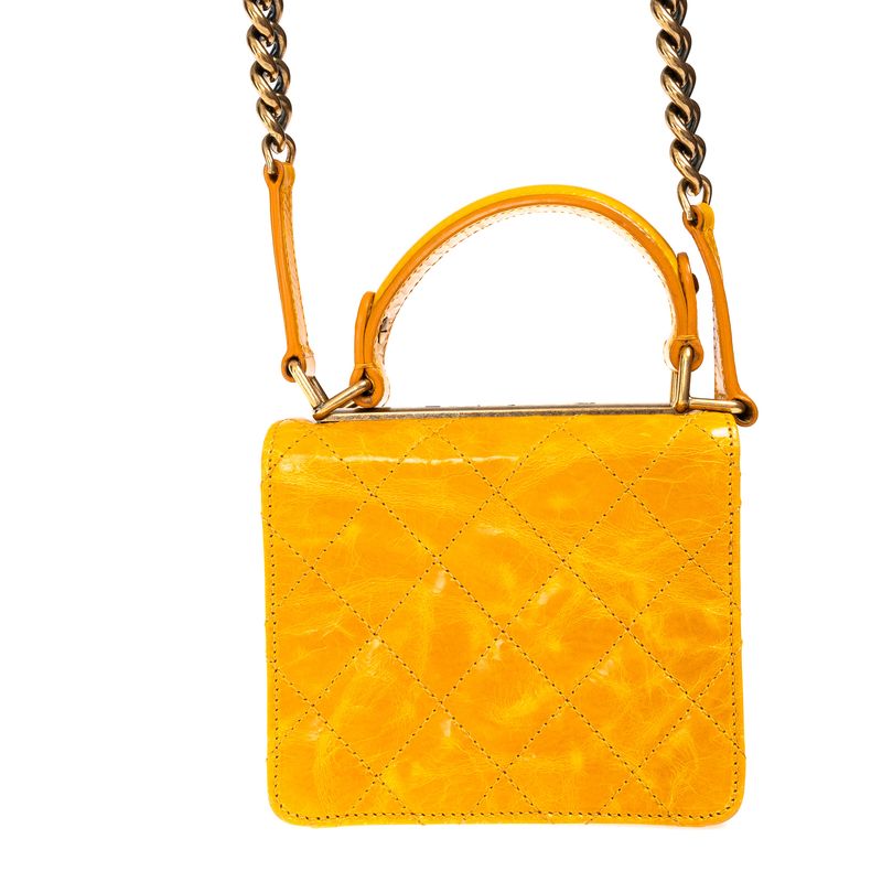 Bolsa-Chanel-Vintage-Matelasse-Amarelo