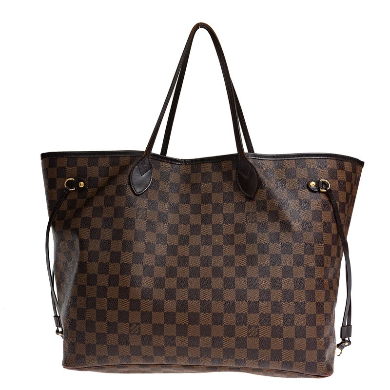 Bolsa-Louis-Vuitton-Neverfull-GM-Canvas-Damier