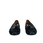Mocassim-Gucci-Infantil-GG-Supreme-Veludo-Azul