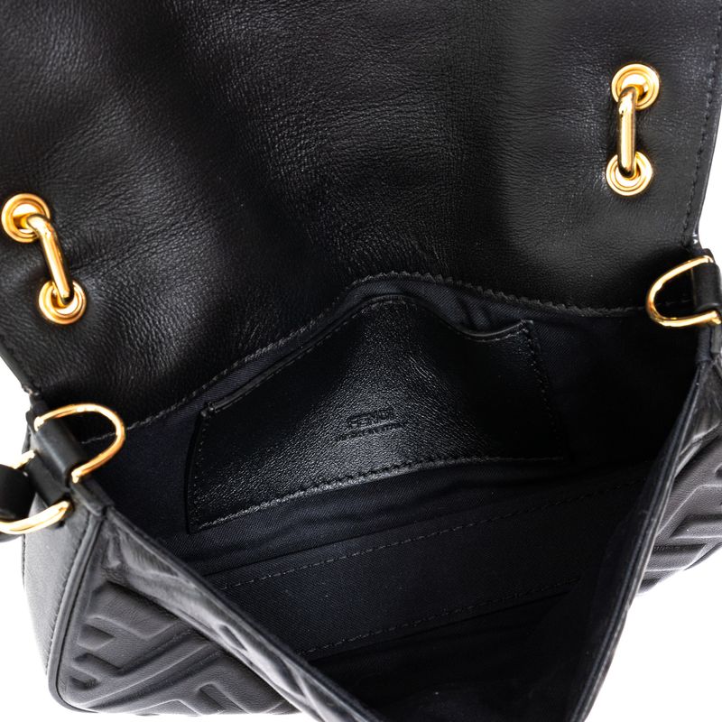 Bolsa-Fendi-Phone-Baguette-Preta
